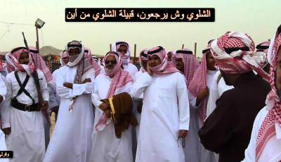 الشلوي وش يرجعون، قبيلة الشلوي من أين