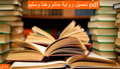 تحميل رواية حاتم وهنا وسليم pdf