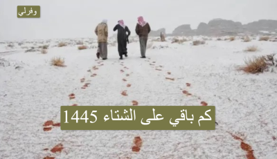 كم باقي على الشتاء 1445